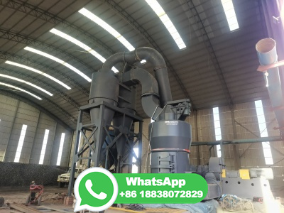 powdered coal mill specification
